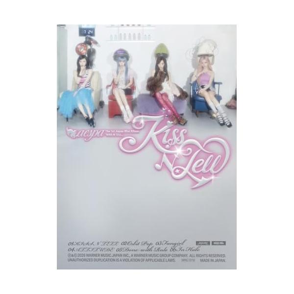 CD/aespa/KISS N TELL (初回生産限定盤/Limited Edition Ver.)