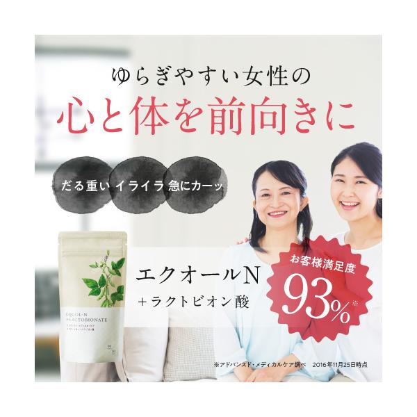 本物新品保証 ラクトビオン酸 90粒 サプリメント お得な２本セット 003 モノイズム 正規販売店 ラクトビオン酸 90粒 エクオール 店