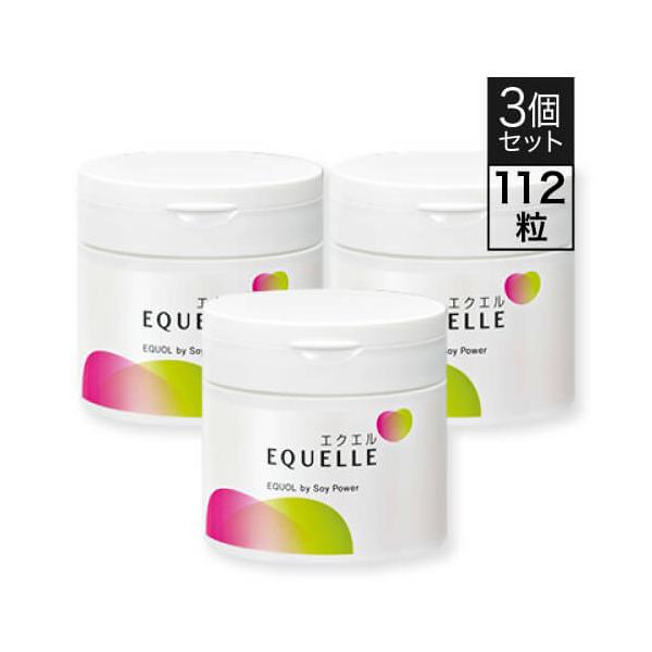 大塚製薬 エクエル 112粒×3個[ エクオール 大豆イソフラボン サプリ 個 パウチ 袋  / エクオール効果 ] 【ゆらぎ世代の健康と美容をサポート】女性の健康と美容をサポートする成分として、広く知られている大豆食品に含まれる成分、大豆...