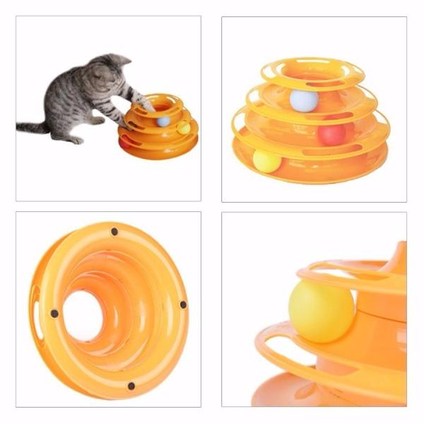 猫 おもちゃ 人気 運動不足 ストレス 解消 オレンジ グリーン 一人遊び ボール ぐるぐる 玉ころ A023