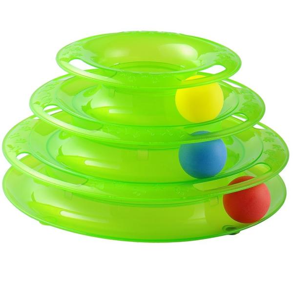 猫 おもちゃ 人気 運動不足 ストレス 解消 オレンジ グリーン 一人遊び ボール ぐるぐる 玉ころ A023