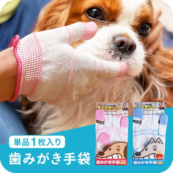 ■ご愛犬の健康の為に今すぐ歯磨き、口腔ケアを！犬の口腔内ケアには歯磨きが大切。でも歯みがきが嫌いな子は少なくありません。でも歯みがき手袋を使えばスキンシップを取ながら楽しく歯磨きができます。ご愛犬の口腔ケア、デンタルケア、歯石や歯垢、歯周病...