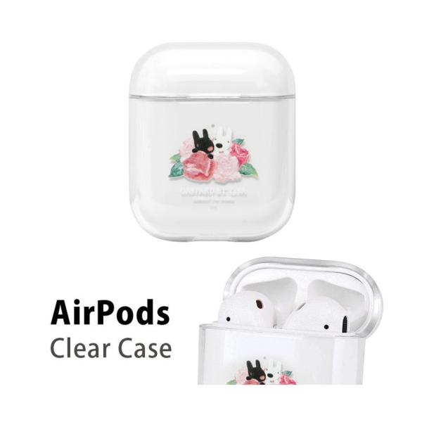 AirPods ケース クリア リサとガスパール ハードカバー Air