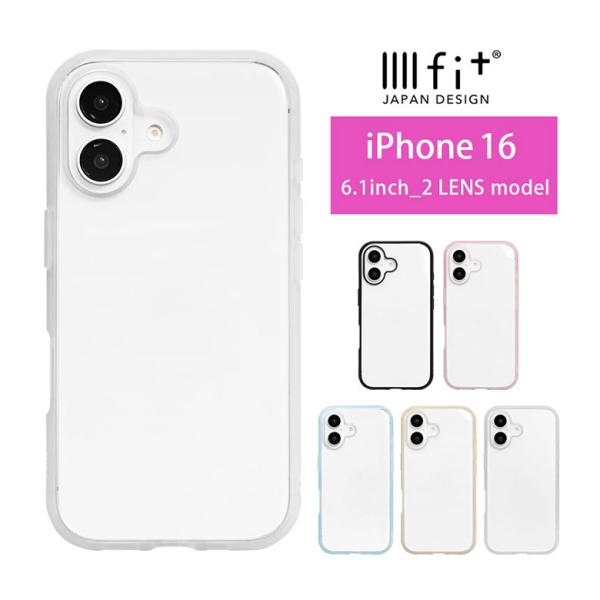 iPhone16 ケース スマホケース IIIIfit Clear クリア キャラクター