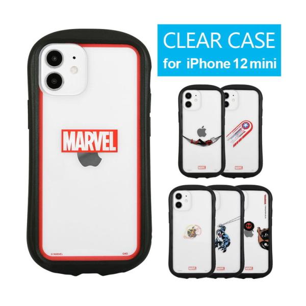 iPhone12 mini ケース マーベル MARVEL クリアケース スマホケース