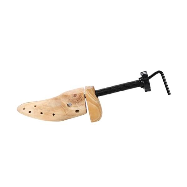 「商品情報」「主な仕様」商品名：シューズストレッチャー シューズフィッター シューズキーパー シューツリー 型崩れ防止 保護 収納 調整可能 男女兼用 木製【商品仕様】サイズ（約）：Mサイズ=24.5cm-25.5cm/Lサイズ=26cm-...