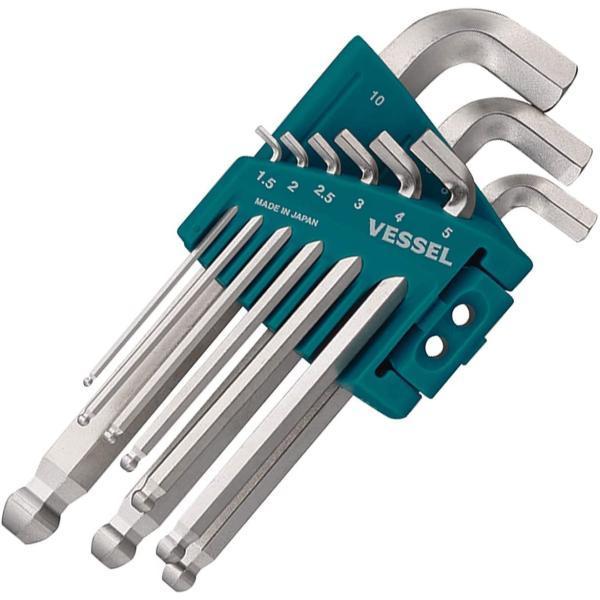 VESSEL(工具) ベッセル VESSEL 六角棒 ボールポイント L型 VESSEL(工具) ベッセル VESSEL 六角棒 ボールポイント L型
