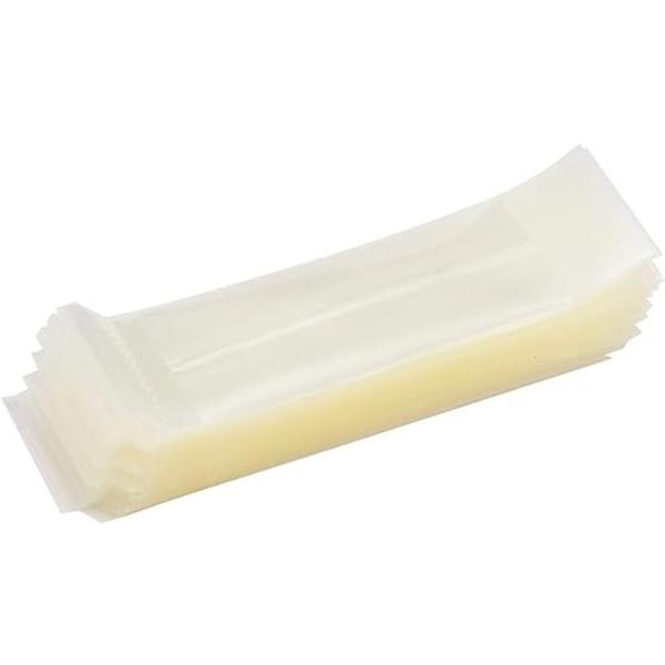 【特長】異物混入などの改ざん防止・未開封の証明に便利な熱収縮フィルムで、ジャム、蜂蜜、佃煮などの瓶詰加工食品に最適な100枚入り・熱で収縮する、びんのフタ用の封緘フィルム・誰でも簡単に加工できる・びん詰加工品の未開封証明に最適【仕様】サイズ...