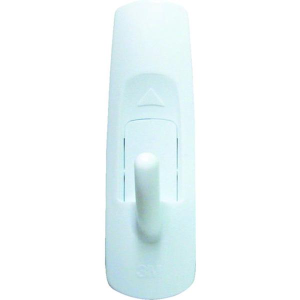 ●水まわりにも使えるタイプです。●使いやすい標準タイプです。●浴室・キッチンなどの水まわりに。●耐荷重(kg)：1.0●縦(mm)：76●横(mm)：23●色：ホワイト●パック内容：フック(M)2個、耐水粘着タブ(M)4枚●サイズ：M●フッ...