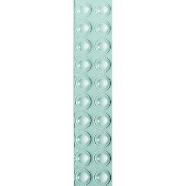 ●耐久性が高く変色や劣化が少ないです。●のり残りが少なく、はがしたい時にはがせます。●タブレットやスマホのすべり止めに。●ＰＣのゴム足として。●ドアと壁の戸当たりに。●色：透明●形状：丸形●本体寸法(mm)直径×厚さ：7.9×2.2●パック...