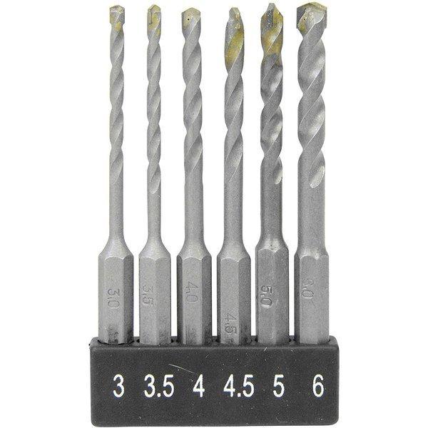 【特長】各所材料への穴あけが可能。鉄・ステンレス・アルミ・樹脂・木材・ブロック・レンガなどの穴あけ作業に。刃先にはシンニング加工を施している為、材料への食いつきが良くすべりにくい。6.35mm六角軸を採用しており、チャック滑りが少なくインパ...