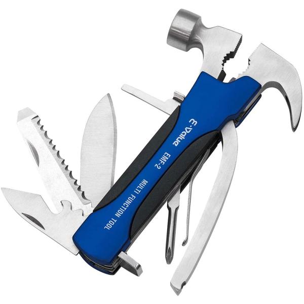 手のひらサイズのボディーに9機能を搭載したマルチモンキーレンチ【用途】アウトドアなどでの各種作業【特徴】・タフに使えるサビに強いステンレス製・海、山、川やキャンプなど様々な用途に合わせて、それに適した機能を搭載したモデル・機能はモンキレンチ...