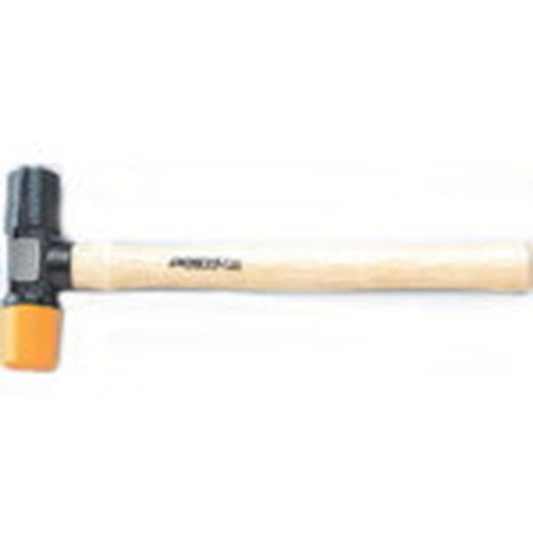 ●鉄と樹脂の2フェイスハンマーです。●2種類のフェイスで使い分けできます。●頭径(mm)：25●全長(mm)：280●頭部：ＳＣ材●柄部：樫材