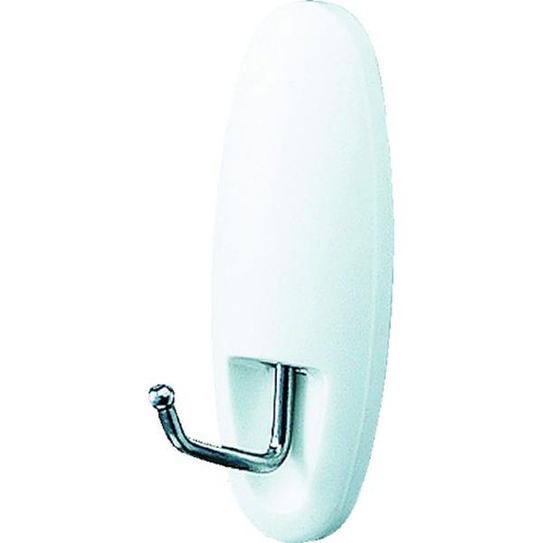 ●しっかり貼れて、きれいにはがせる粘着テープを使用しています。●貼りまちがえても付属のスペアテープで貼り直しできます。●耐荷重(kg)：1.2●縦(mm)：80●横(mm)：30●色：白●パック内容：フック2個、はがせるテープM4枚●フック...