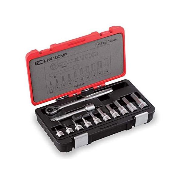 TONE トネ ヘキサゴンソケットレンチセット H4100MP 差込角12.7 TONE トネ ヘキサゴンソケットレンチセット H4100MP 差込角12.7