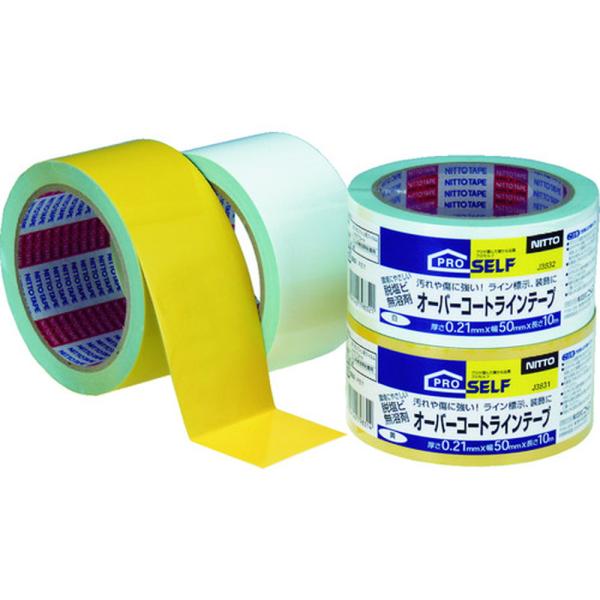 ●テープ表面に汚れや傷が付きにくいコーティング加工をしています。●基材にはポリオレフィンを使用、また鉛などの重金属を含まない有機系顔料を使用し、粘着剤にも無溶剤タイプを使用した環境対応製品です。●屋内用。●案内表示・構内・校内ライン表示、体...