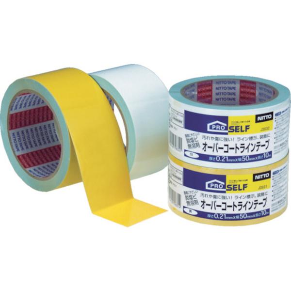 ●テープ表面に汚れや傷が付きにくいコーティング加工をしています。●基材にはポリオレフィンを使用、また鉛などの重金属を含まない有機系顔料を使用し、粘着剤にも無溶剤タイプを使用した環境対応製品です。●屋内用。●案内表示・構内・校内ライン表示、体...