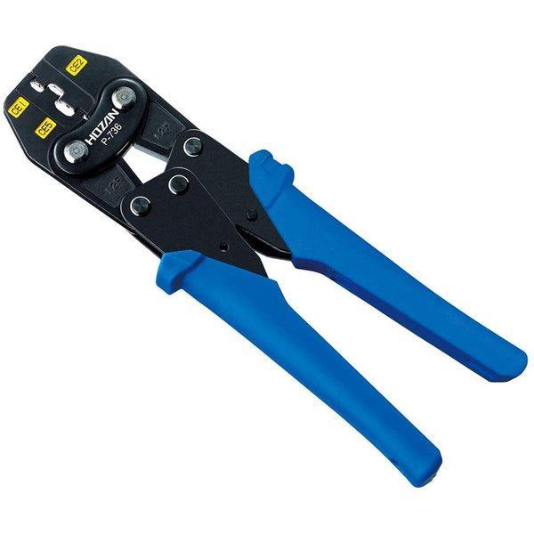 他サイト： ホーザン HOZAN 圧着工具 圧着ペンチ P-736 送料無料の商品画像