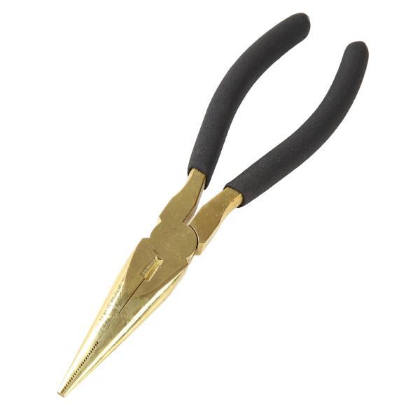 真鍮ラジオペンチ ストレート PBN-8 200mm×55mm 防爆工具 金型