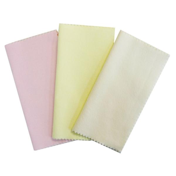 3種類の粒度の違うクロスのセット【特長】●黒くなっても効果は変わりませんので繰り返し使えて経済的です。●クロスの色によって浸透させている砥粒の粒度が違うので、使途により選別が可能です。●各素材の小さな傷や汚れを簡単に落とし光沢を蘇らせること...