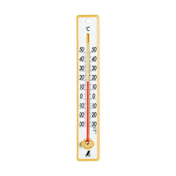 のーさん専用 シンワ（工具） シンワ プラ寒暖計25cmイエロー 48357 : モノパ