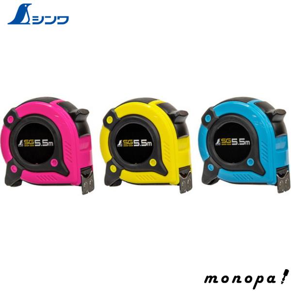 【特長】●読み取り易い目盛です。●腰袋にもスッと入るコンパクト設計です。●落下防止コードの取り付けに便利な大型フックハンガー付です。●455mmピッチ表示付です。【用途】●長さの測定などに【仕様】●テープ長さ(m)：5.5●テープ幅(mm)...