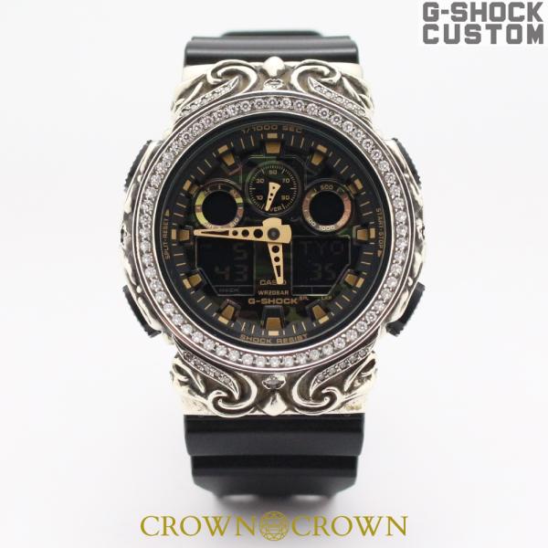 G-SHOCK ジーショック カスタム メンズ 腕時計 GA-100 GA100-CF1A