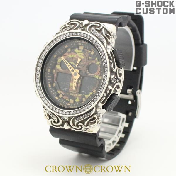 G-SHOCK ジーショック カスタム メンズ 腕時計 GA-100 GA100-CF1A