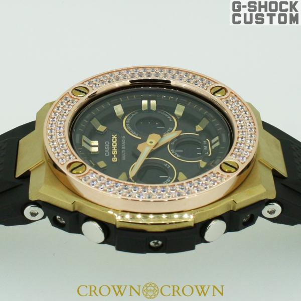 【美品】G-SHOCK　GST-W300　 電波ソーラー　カスタム　宝石 美品】G-SHOCK GST-W300 電波ソーラー カスタム 宝石 G-SHOCK