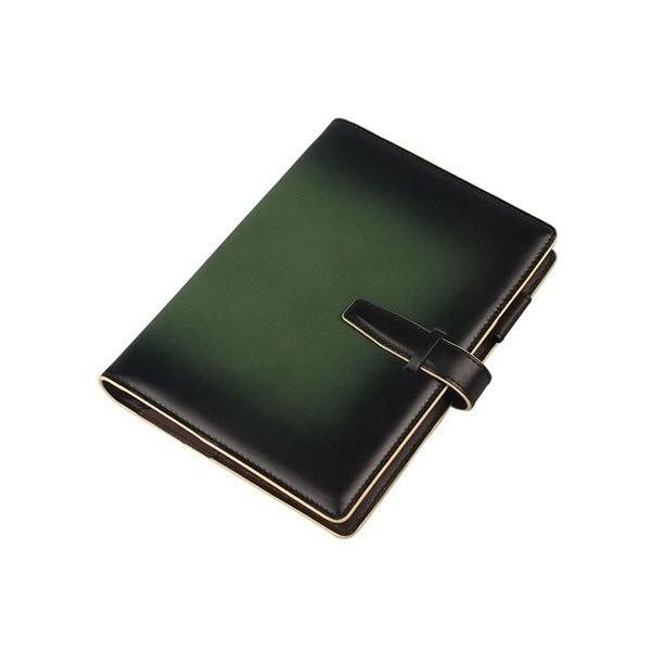 服部 RYU’S ONE リューズワン GG 本革 システム 手帳 カバー 15mm 6穴 リング グリーン 154021-GR 服部 RYU'S ONE リューズワン GG 本革 システム 手帳 カバー 15mm 6穴