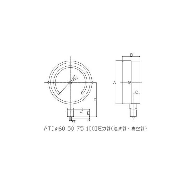 一般圧力計a形f60 Toko 東洋計器興業 At1 4g 60 0 16mpa 普通形 Buyee Buyee 提供一站式最全面最專業現地yahoo Japan拍賣代bid代拍代購服務