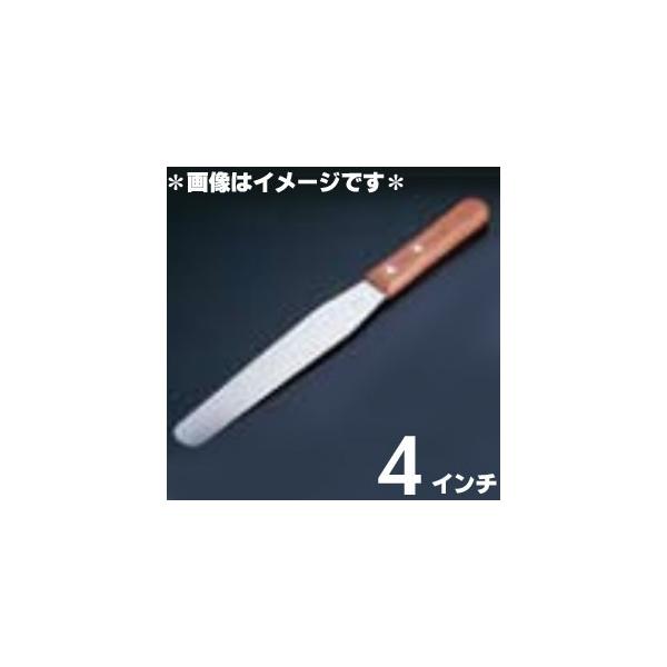 孝行 ローズ柄 スパテル 4インチ 刃渡り：100mm