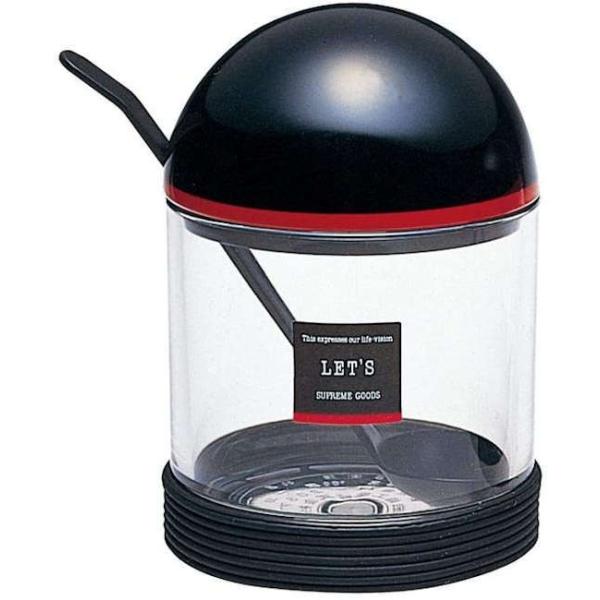 LET'S K-197 シュガーポット 黒 ＬＢ 岩崎工業 ラストロウェア　卓上卓上の調味料の整理におすすめ■サイズ:幅9×奥行7.2×高さ10.8cm■重量:0.18kg■素材:本体・ふた=AS樹脂 底ゴム=SBR■セット内容・付属品:本...