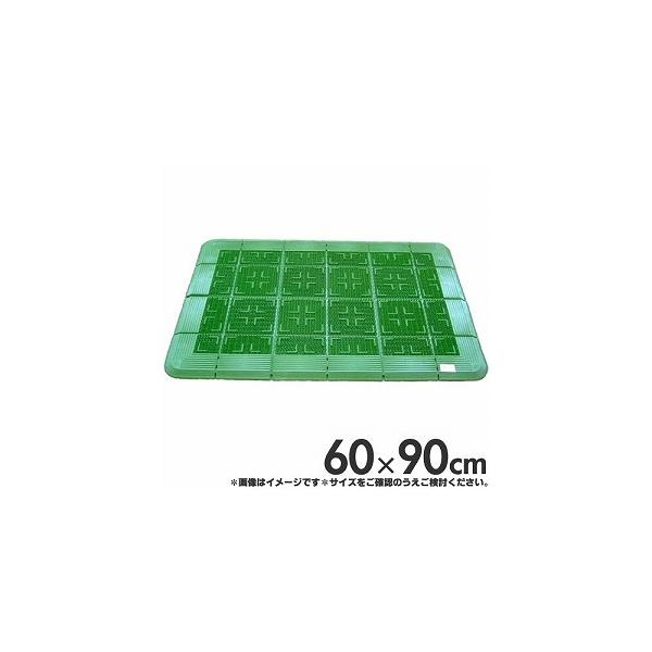 �R��Y�Ɓ@���O�p�}�b�g�@�N���X�n�[�h�}�b�g�@#6�@60×90cm�@F-122-6�@�O���[��