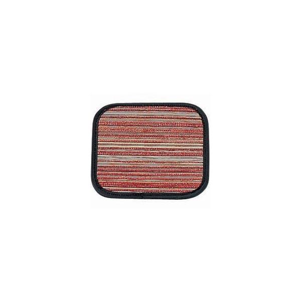 雅　水洗いOK コースター　角　大　10cm　ワイン