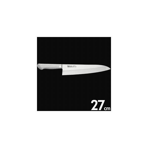 片岡製作所 モリブデン鋼 包丁 ブライト M11 プロ 洋出刃 片刃 270mm