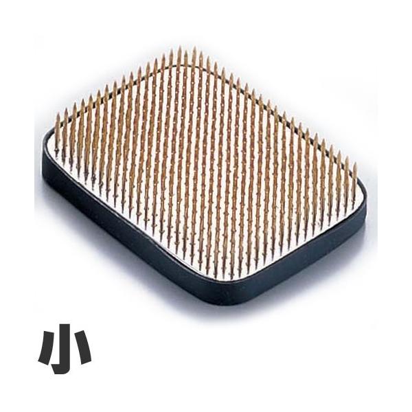 マルフジ剣山製作所 花器保護具付特製剣山 角 ゴムリング付 小