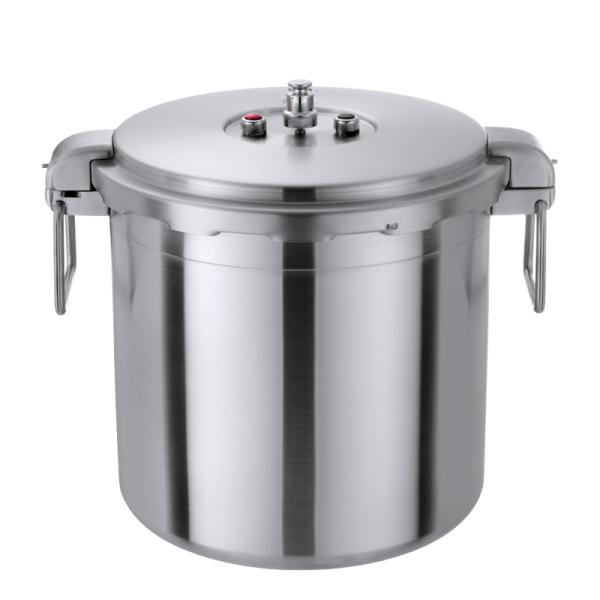 【美品】ワンダーシェフ 圧力鍋 15ℓ ワンダーシェフ ビッグサイズ プロ仕様両手圧力鍋 15L NPDC15 610416