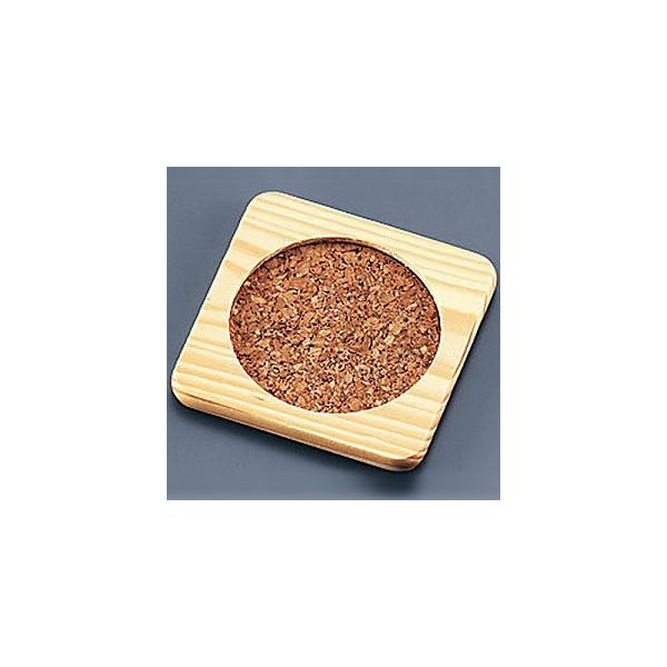 木製コルクコースター 角