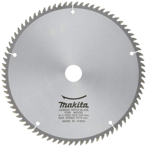 卓上丸ノコ　マキタ　２１６ｍｍ刃 マキタ（makita） スライド・卓上 一般木材用 チップソー 外径216mmX