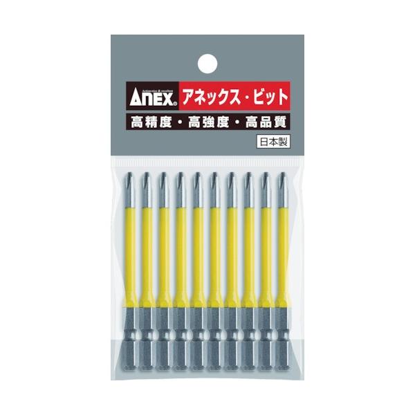 他サイト： アネックス　カラービット　段付＋2×150　（10本入）　AC-16M-2-150の商品画像