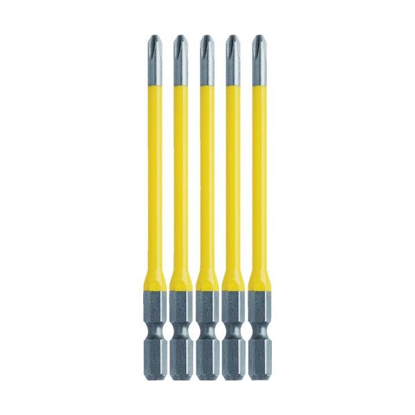 アネックス(ANEX) カラービット 段付 +2x100 5本組 ACMD5-2100 楽天市場】ANEX カラービット 段付 片頭タイプ +2x100 5本組 プロ用