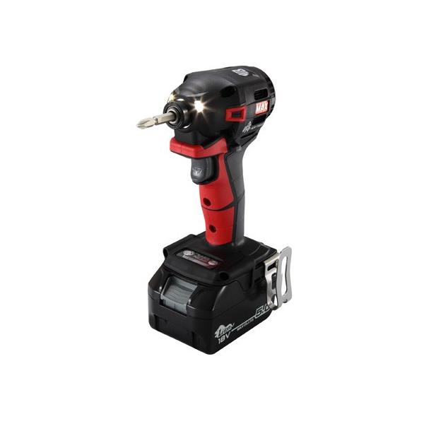 MAX マックス 18ｖインパクトドライバ PJ-ID152 マックス（MAX） 充電式インパクトドライバ PJ−ID152R-B2C/1850A 赤