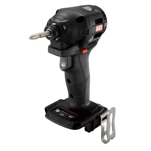 マックス（MAX） 充電式インパクトドライバ PJ-ID153K (黒) (14.4V/18V