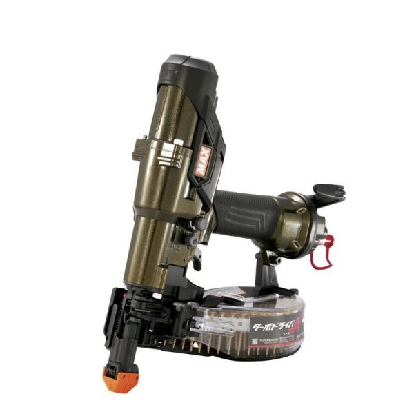 マックス（MAX） 【限定色】MAX HV-R41G6(D)-Aオリーブ 高圧ねじ打機