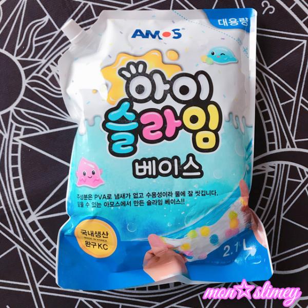 文房具・事務用品 AMOS アモス 4L 大容量 韓国グルー slime ハンドメイド