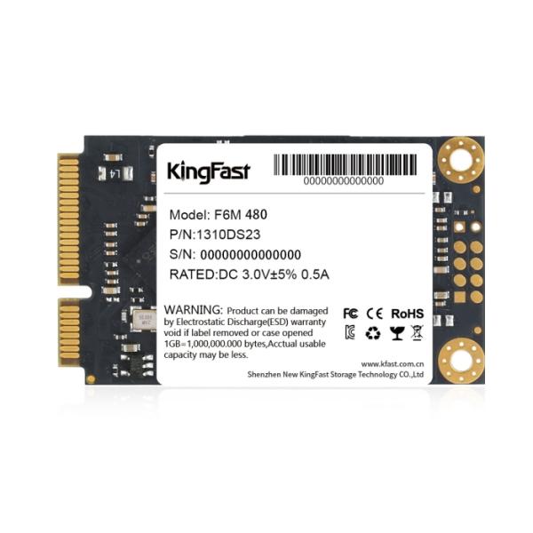 ●製品名: F6M 480GB SSD●ブランド: KingFast●シリーズ: F6M●デバイスタイプ: 内蔵ソリッドステートドライブ (SSD)●容量: 480GB●インターフェース: mSATA3.0●サイズ: 30*50*3.5 m...