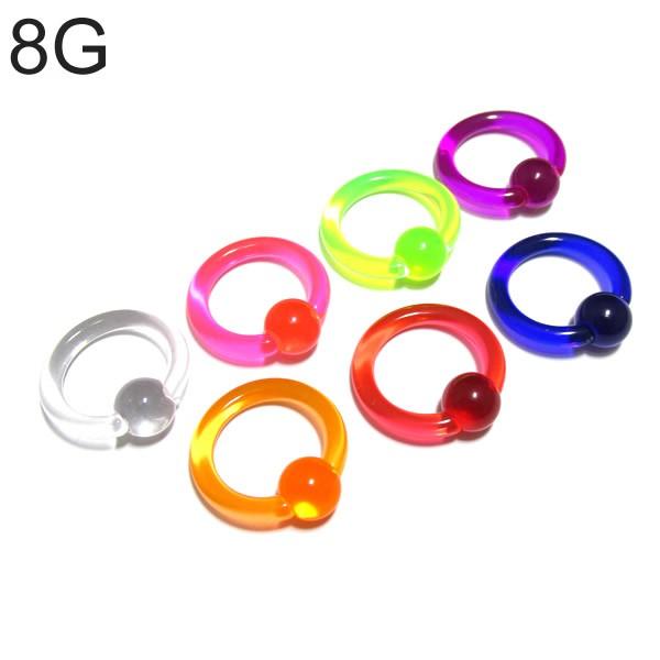 {fBsAX 8G S7F UVAN J[r[YO (3.2mm) a14mm BCR-AC08  NA[ {fB[sAX AN ring O` K[[ 