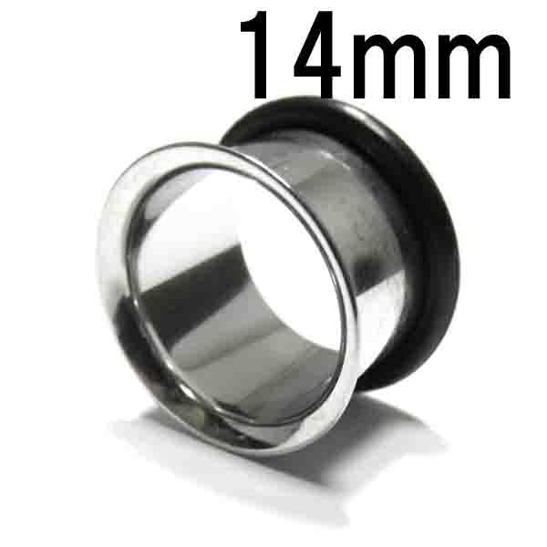 ボディピアス 14.0mm ラージゲージ スタンダードシングルフレア