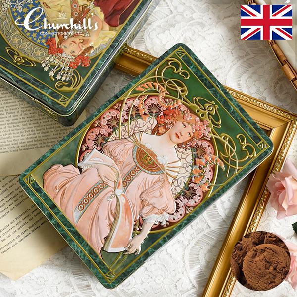 チャーチル ミシャ クッキー缶 缶入りクッキー かわいい おしゃれ